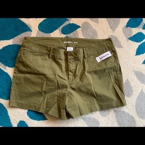 Olive shorts